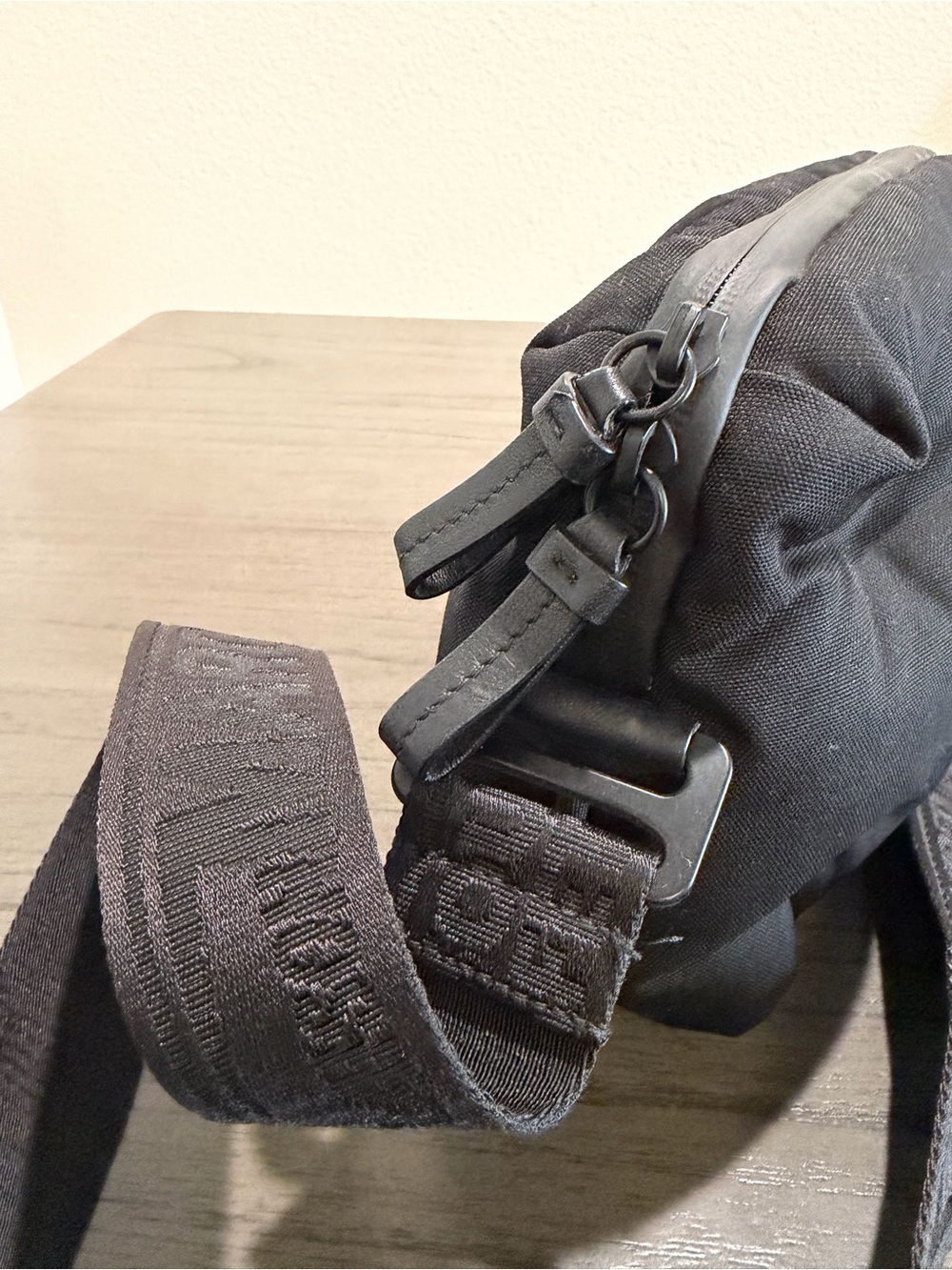 MAISON MARGIELA Black Quilted Crossbody Bag - Picture 4 of 9